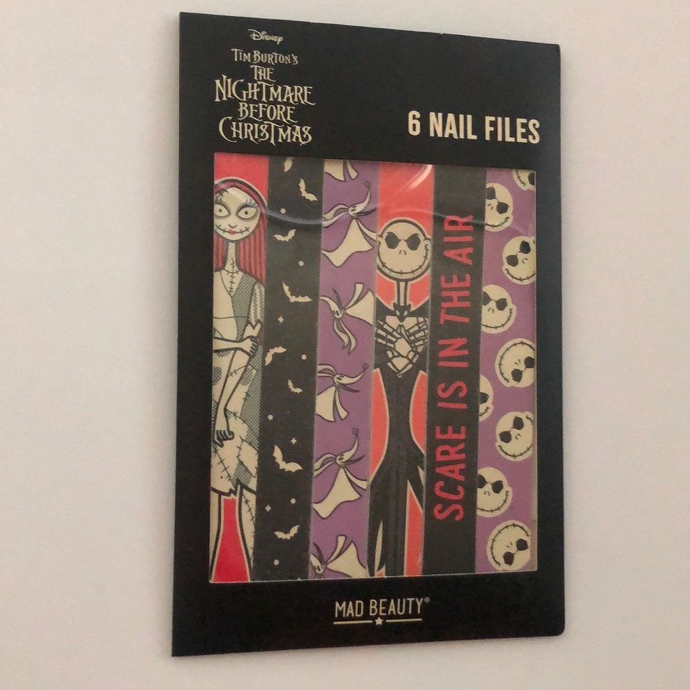 Disney nwt the nightmare before Christmas 6 nail files